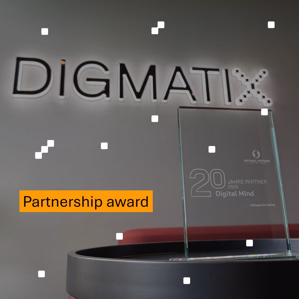 20 years of partnership is no small feat and we’re proud to celebrate this milestone together with OPTIMAL SYSTEMS Group