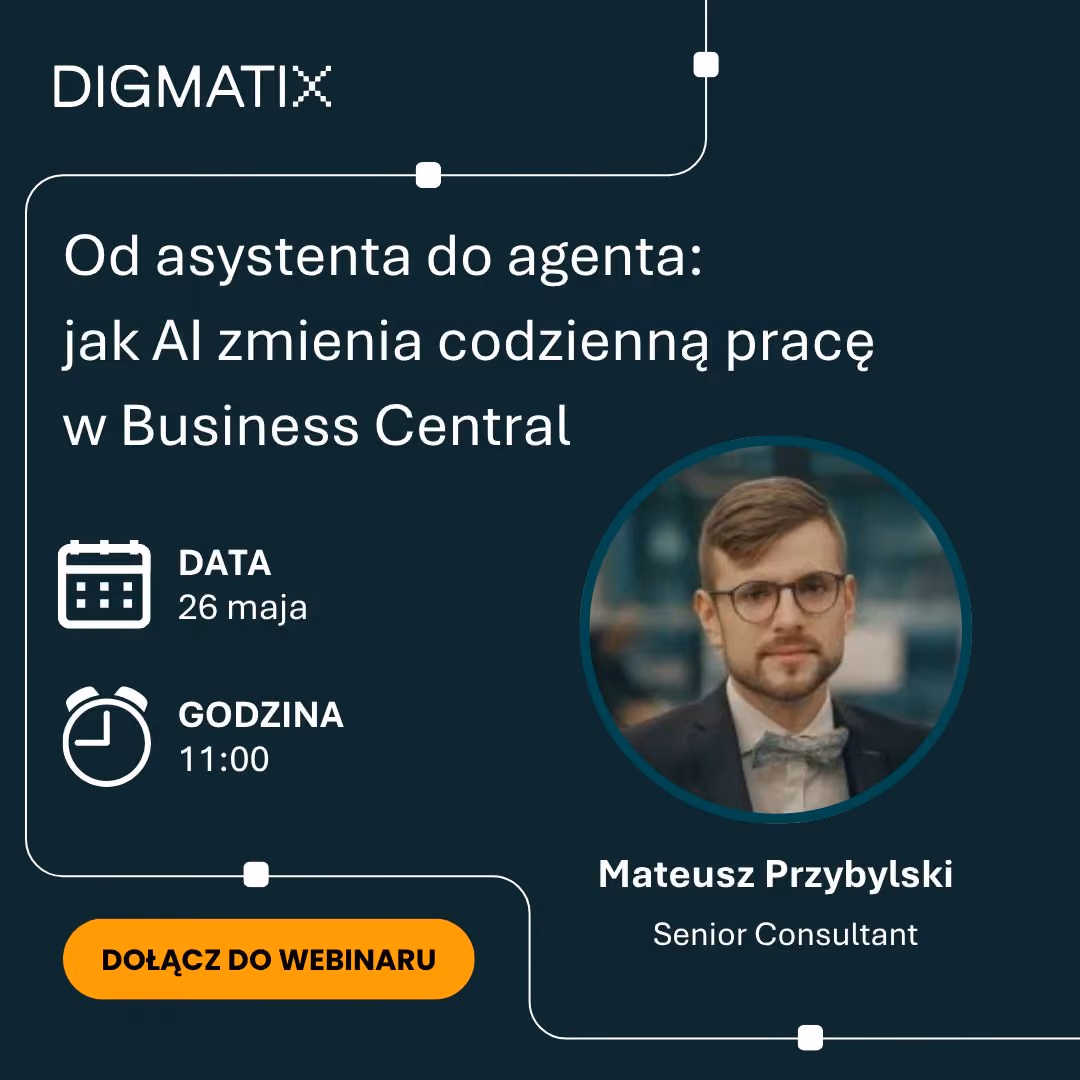 Od asystenta do agenta: jak AI zmienia codzienną pracę w Business Central