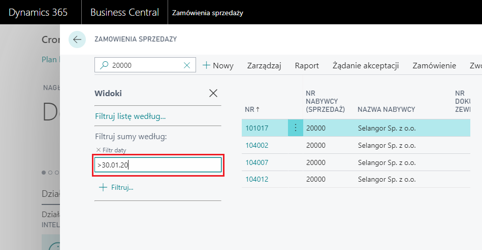 Microsoft Dynamics skróty klawiaturowe
