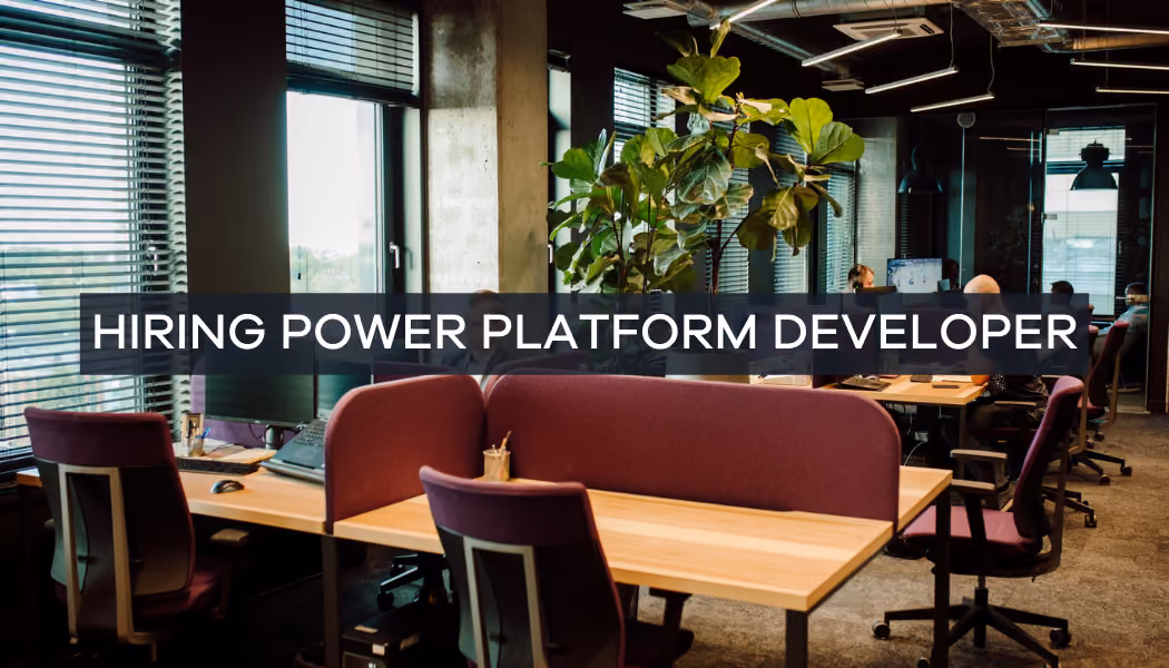 Power Platform Builder vacancy
