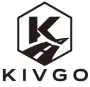 Kivgo logo with stylized K and G letters inside a hexagon shape above the word KIVGO.