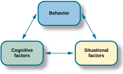 AP Psychology Unit 4: Bandura proposed the idea of reciprocal determinism: Our behavior, cognitive processes, and situational context all influence each other