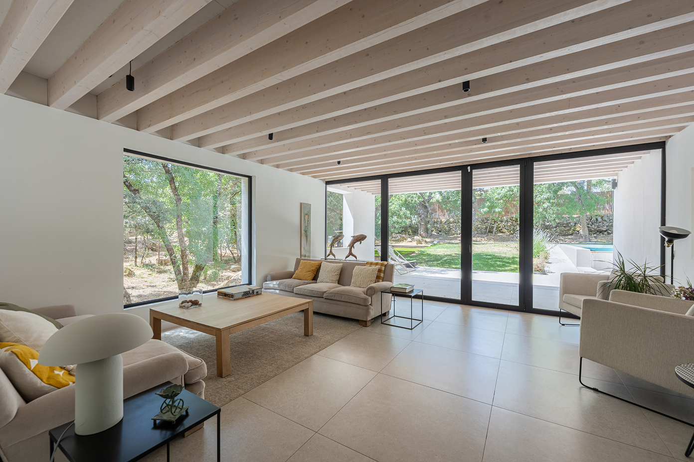 Un refugio Passivhaus entre las copas.