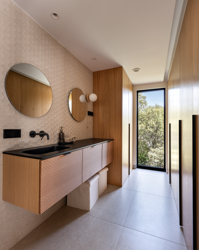 Un refugio Passivhaus entre las copas.