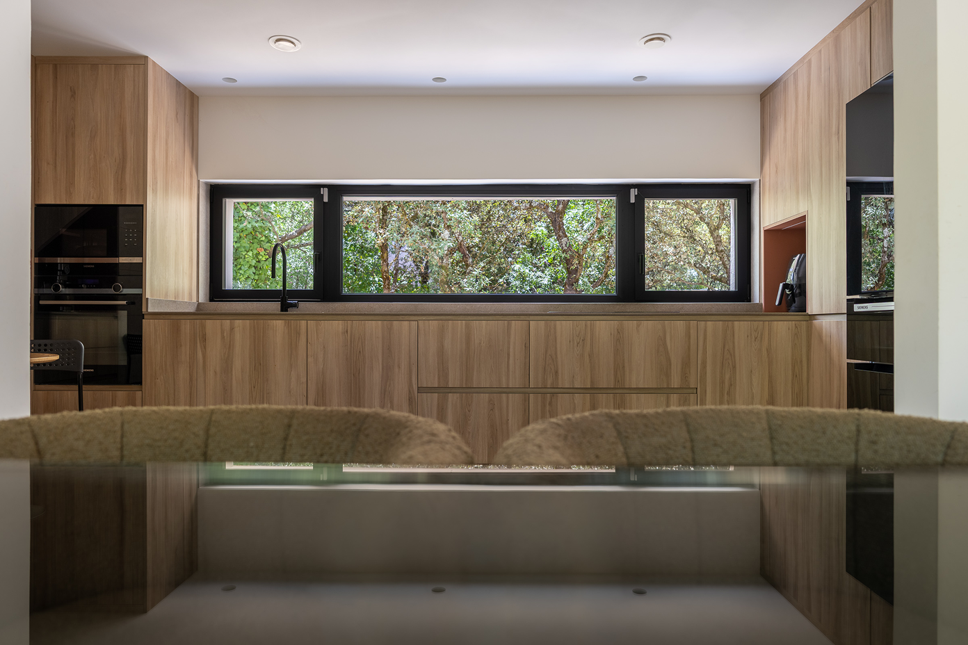 Un refugio Passivhaus entre las copas.