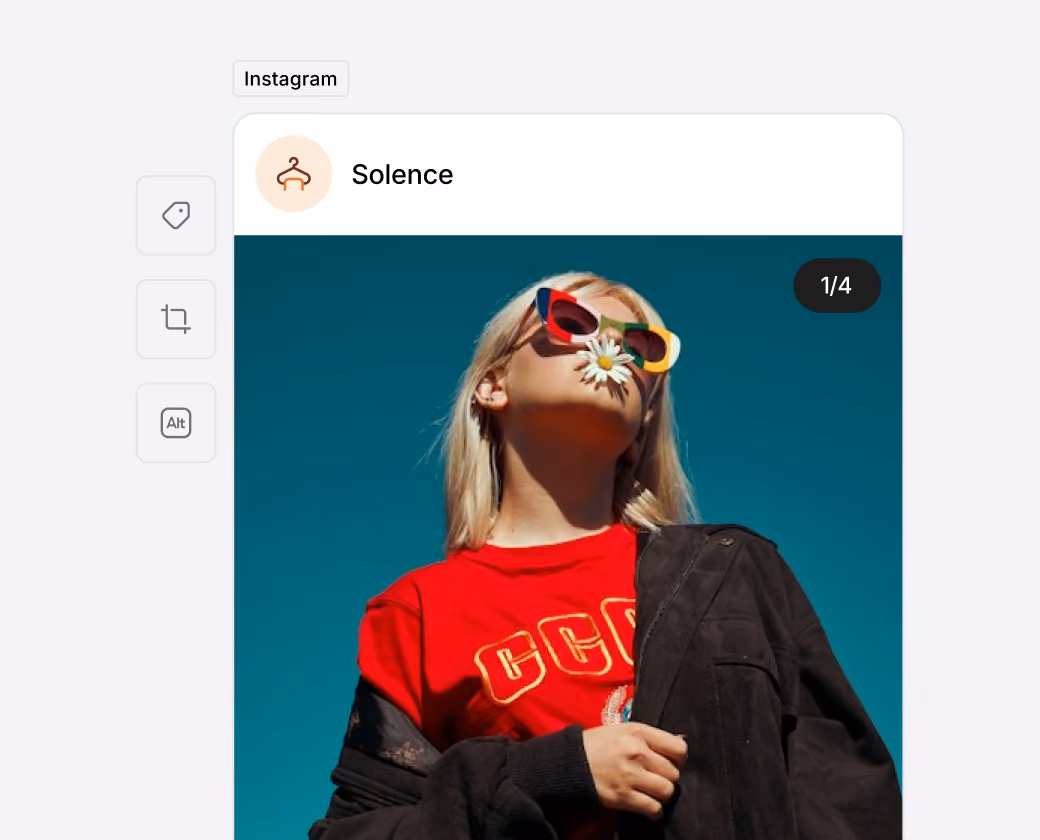 Instagram post preview showing visual content