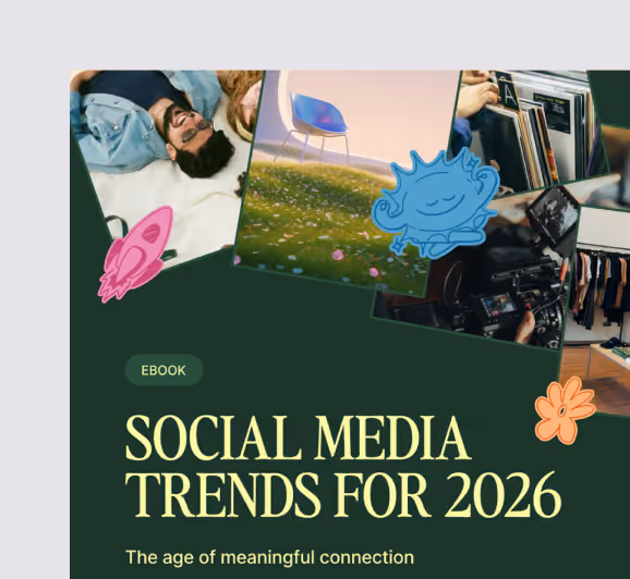 Social media trends for 2026 ebook