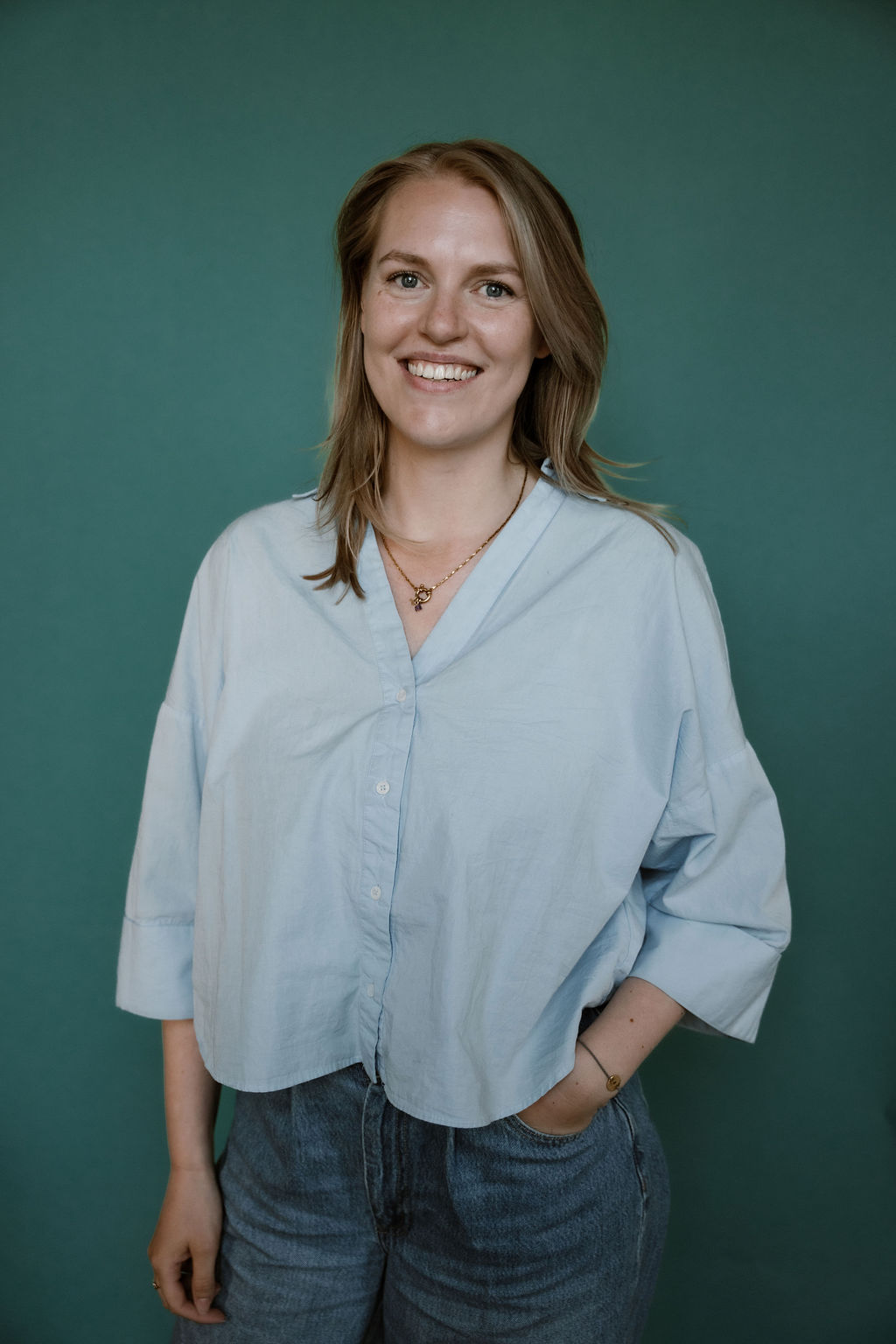 Portretfoto van Jente Bosma, adviseur bij ZONH