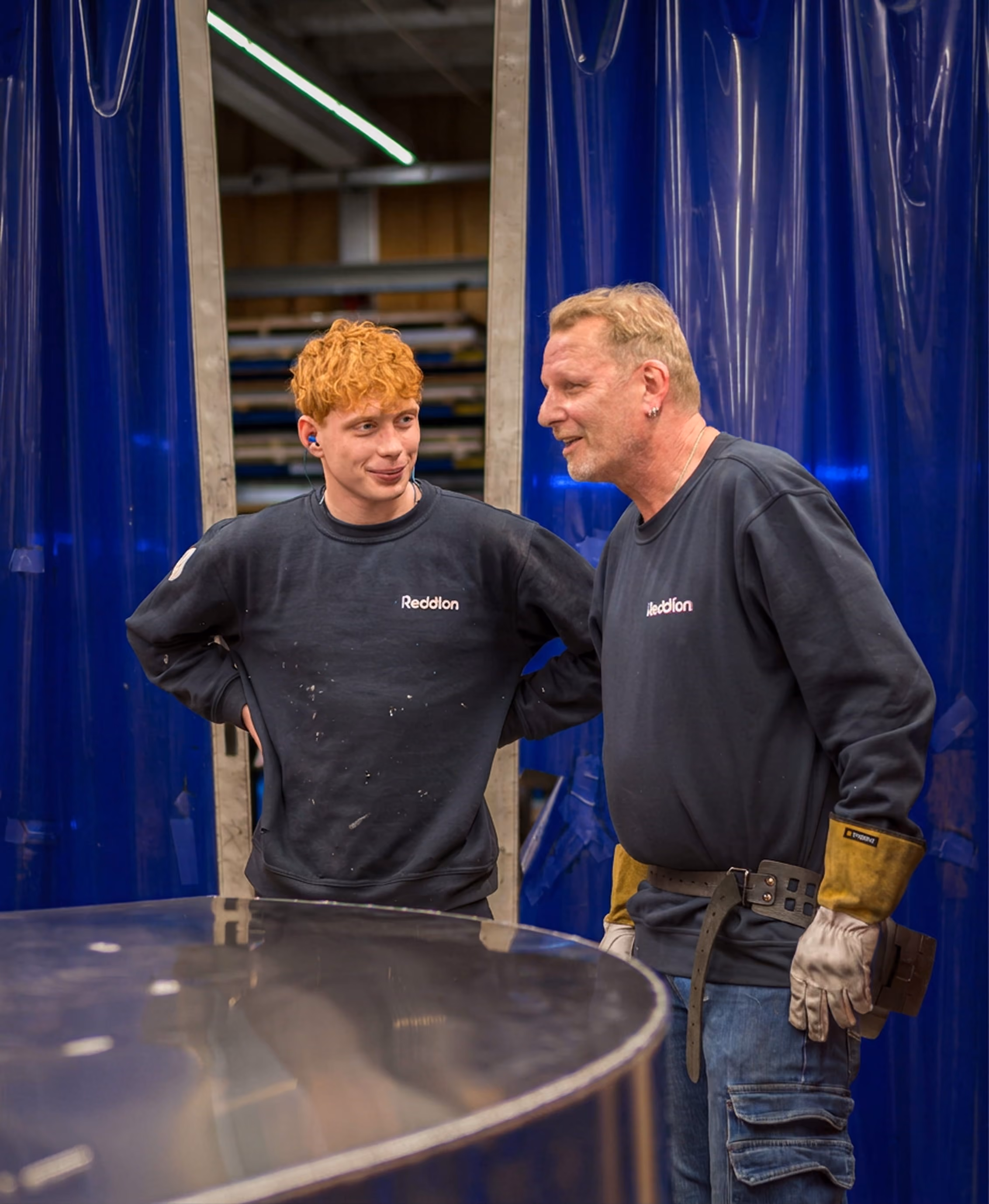 Starter bij Reddion leert het vak van een ervaren collega