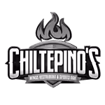 Chiltepin's Wings Restaurant & Sports Bar logo featuring stylized flame above the name in bold white letters on black background.