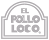 Logo with the words 'EL POLLO LOCO' in uppercase letters inside a rounded rectangular border.