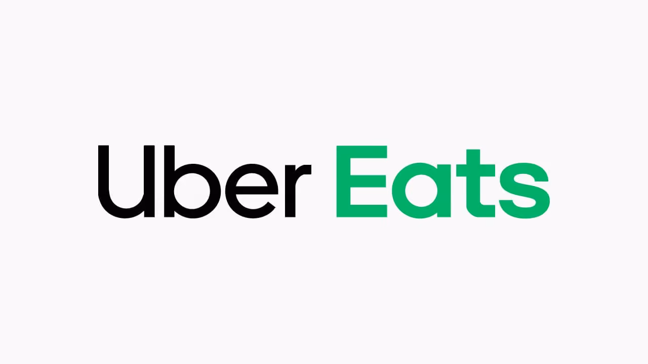 Uber Eats logo with the word 'Uber' in black and 'Eats' in green on a white background.