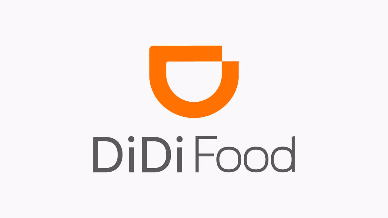 DiDi Food logo with an orange stylized 'D' symbol above the gray text 'DiDi Food' on a white background.