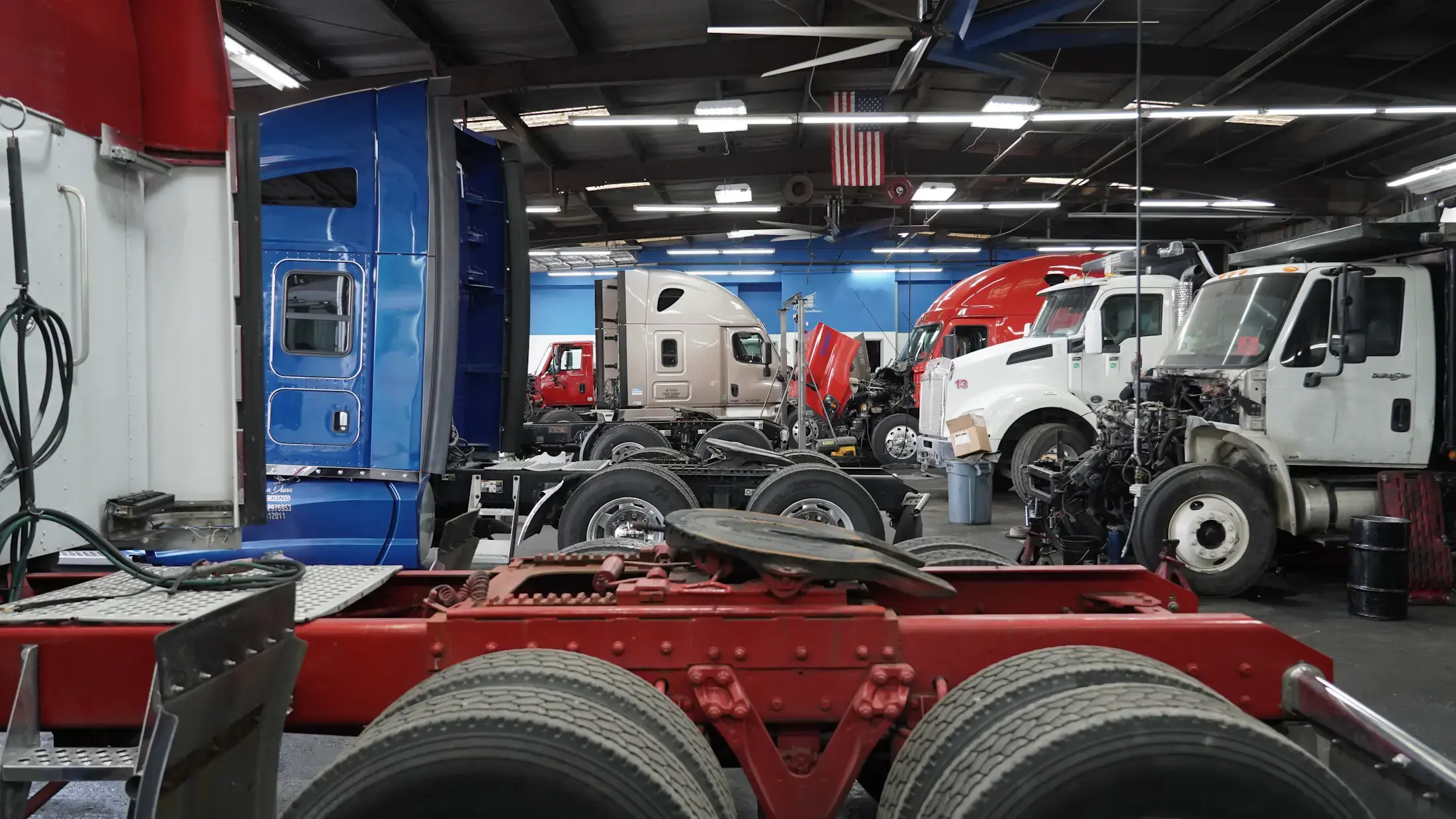 Heavy-duty truck repair shop in Converse, TX