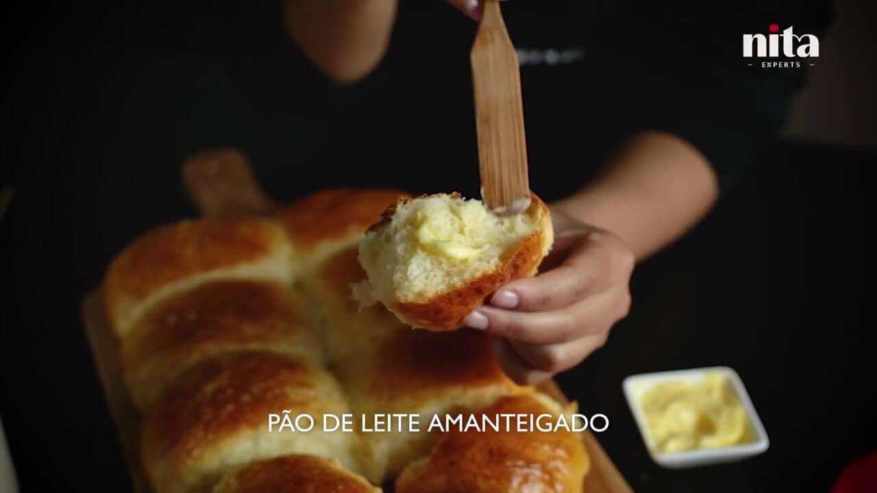 Pão de Leite Amanteigado