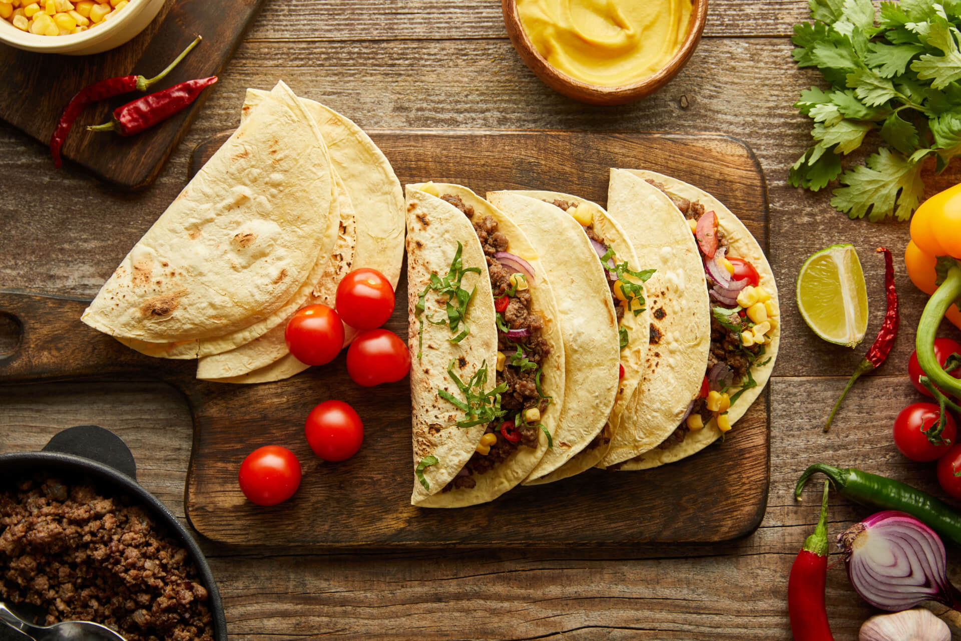 Massa para Tortilla: