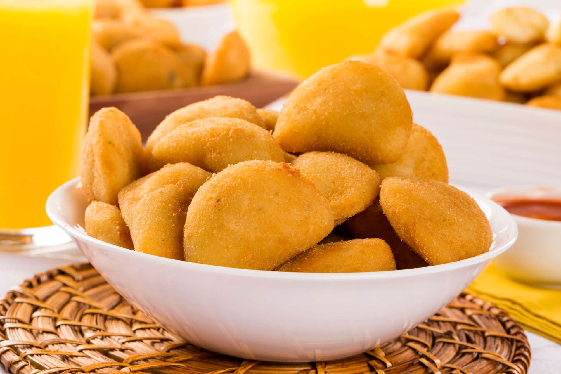 Rissole de Presunto e Queijo