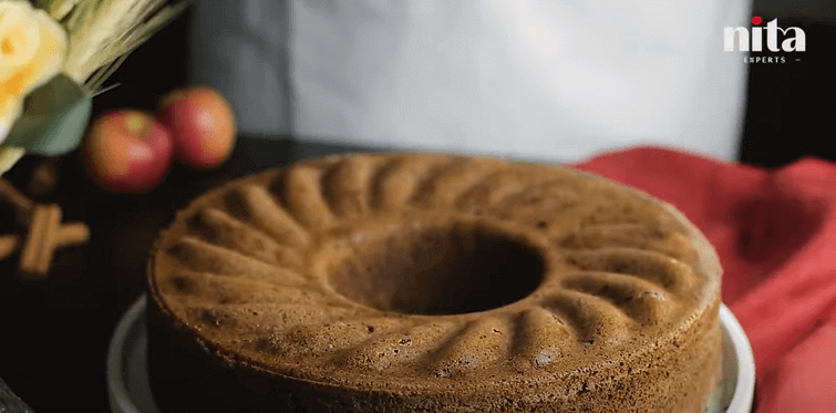 Bolo Integral de Maçã com Canela