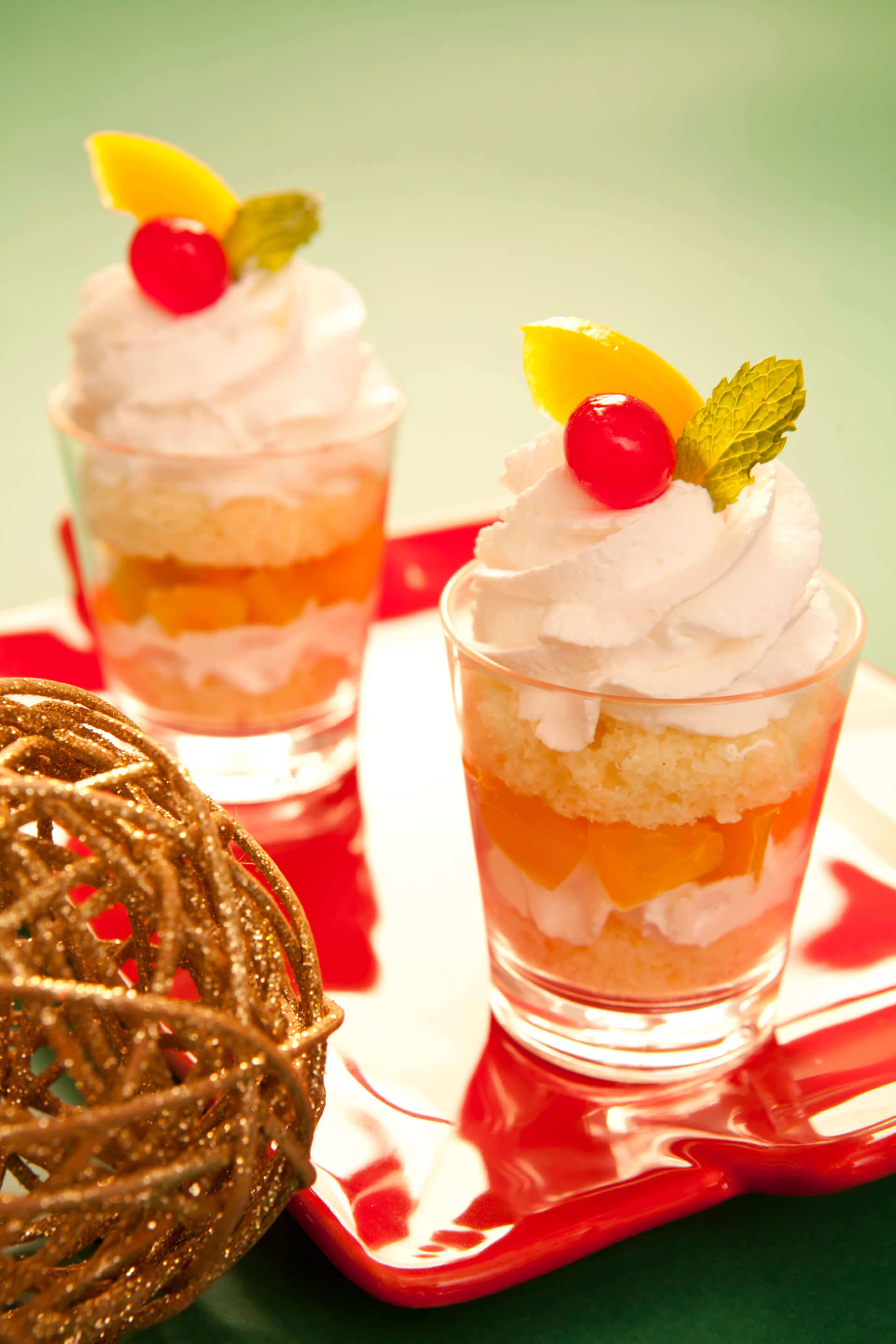 Verrine de Pêssego