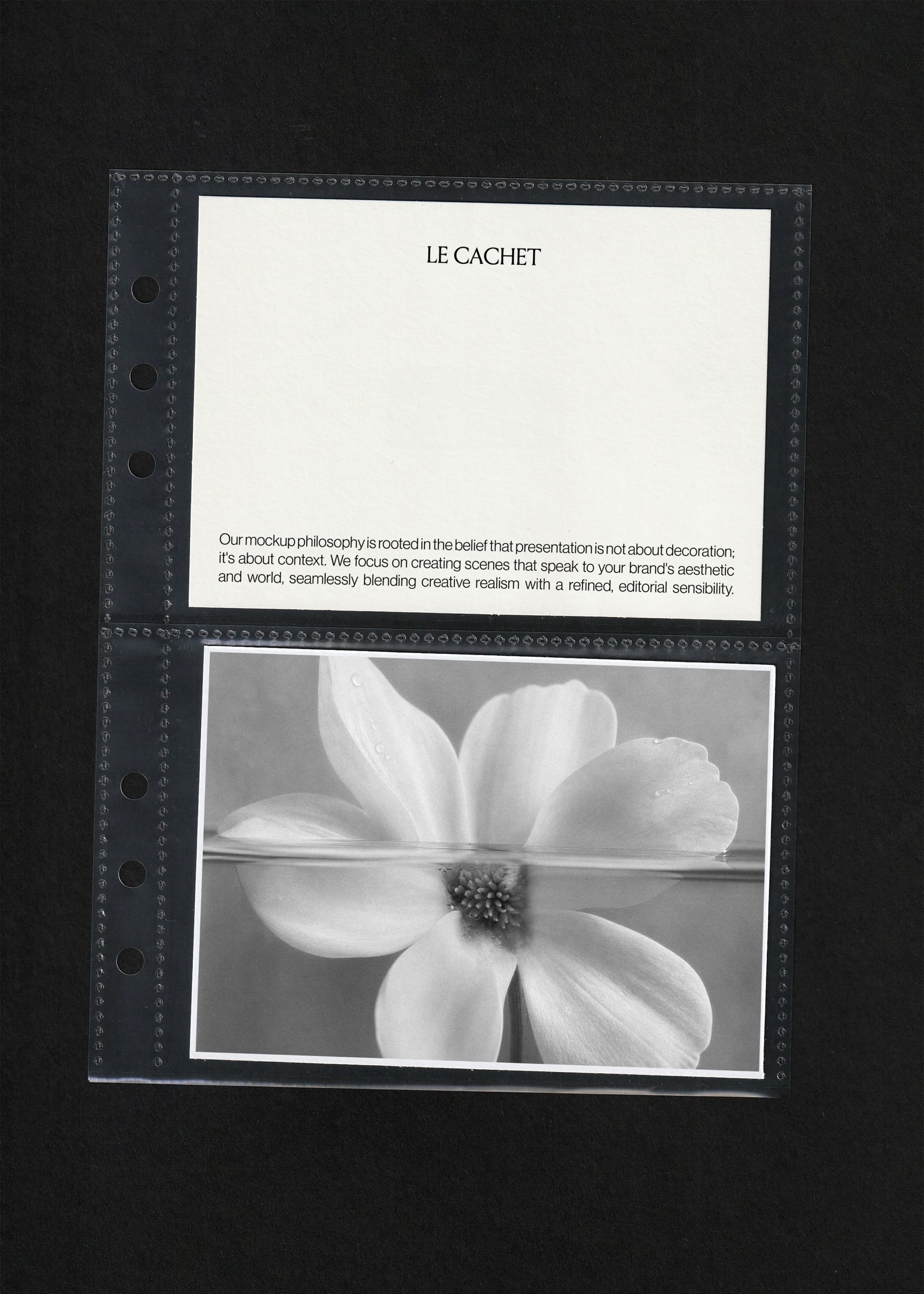Édition 006 Le Cachet, stationery mockup