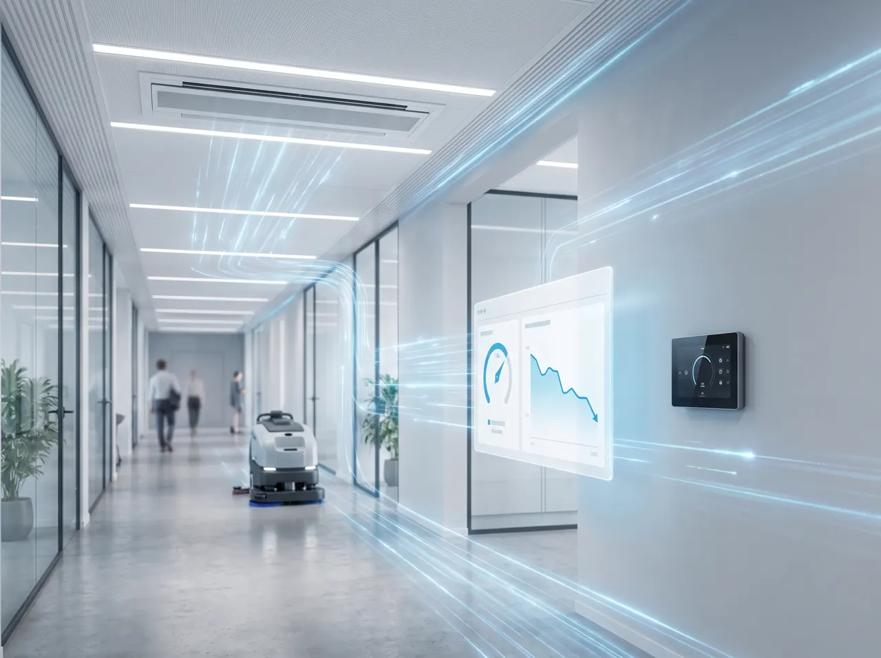 Operational efficiency: occupancy data guiding building operations