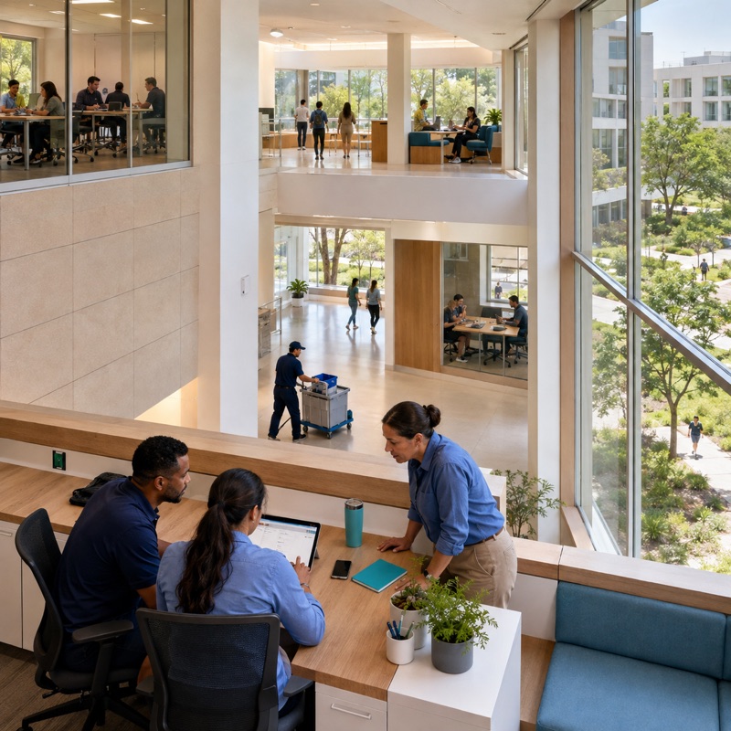 UCLA custodial efficiency case study