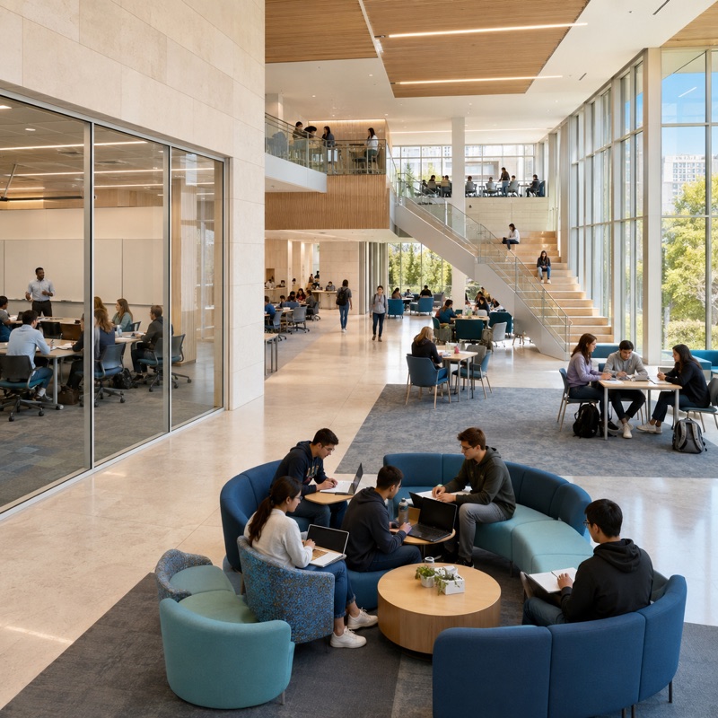 Large state university workplace design case study