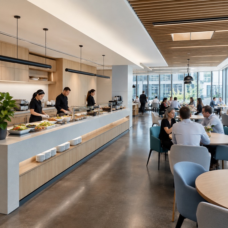 Corporate dining efficiency case study