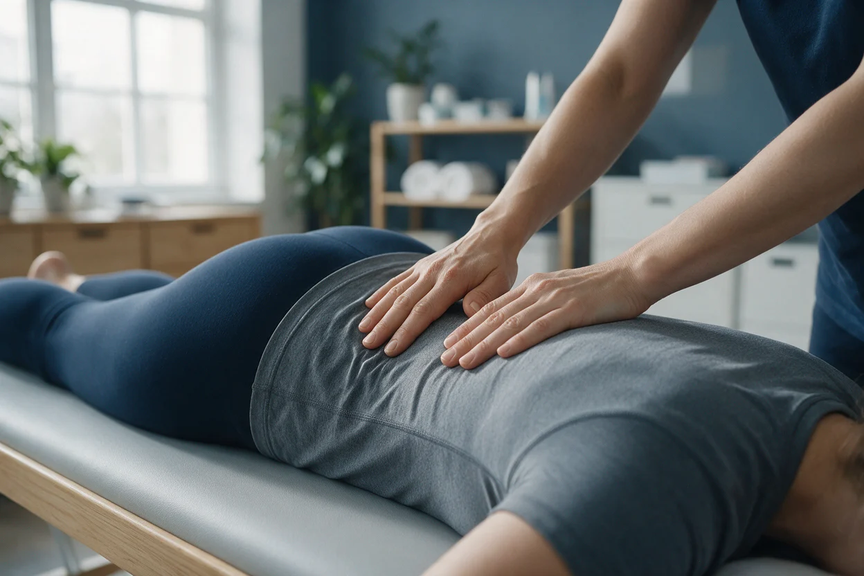 Chronic pain rehabilitation session with a physiotherapist in Bury St Edmunds