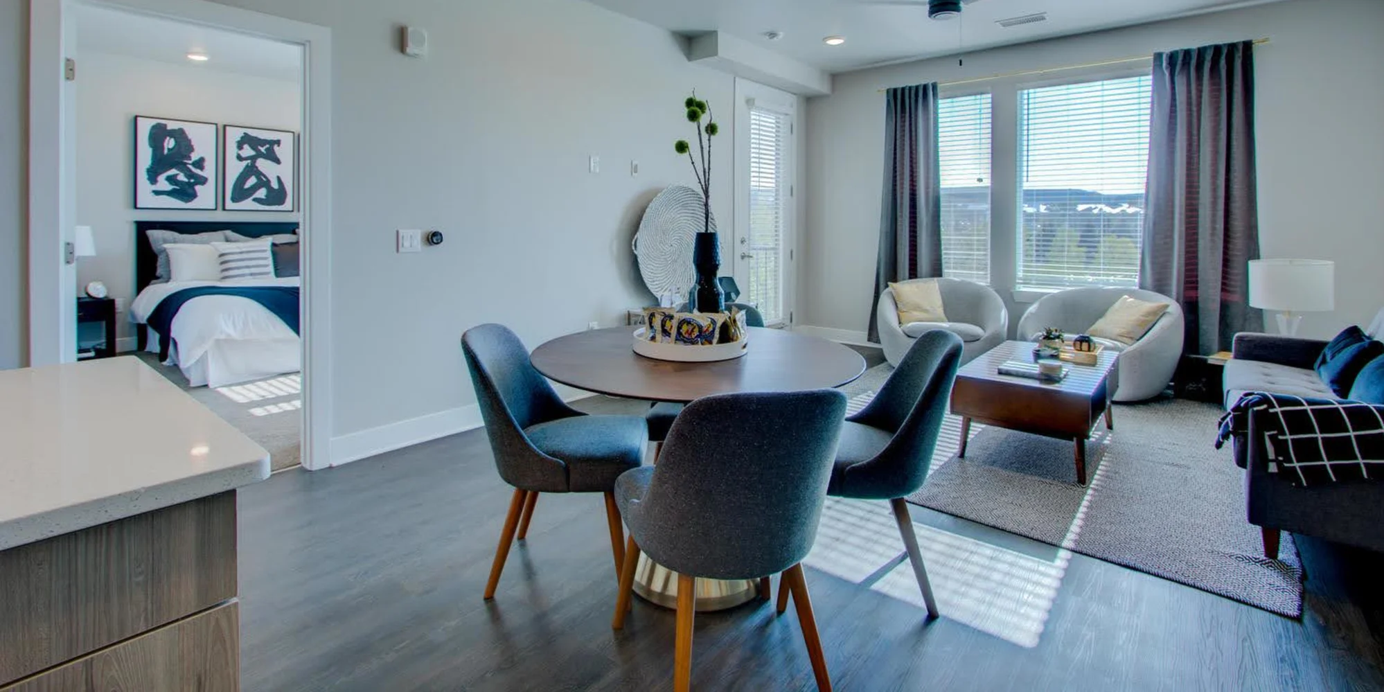 Dinning room with table and decor