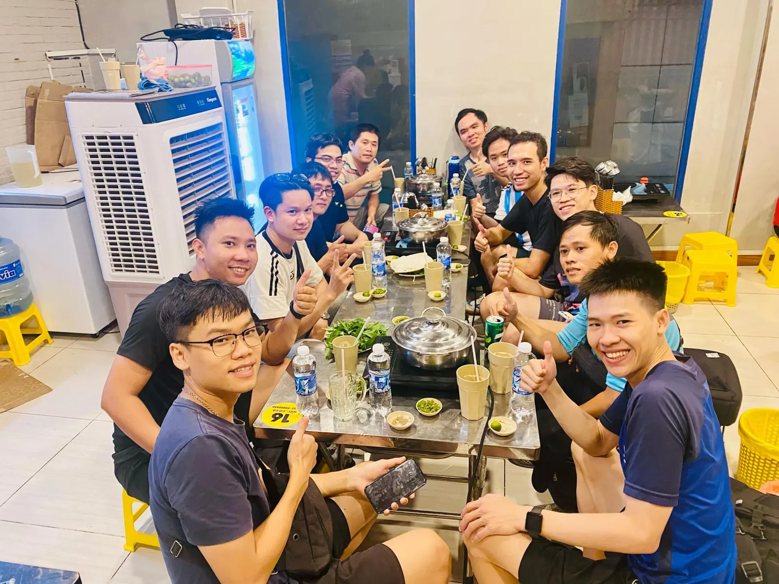 Bầu không khí ấm cúng tại buổi offline Wecommit