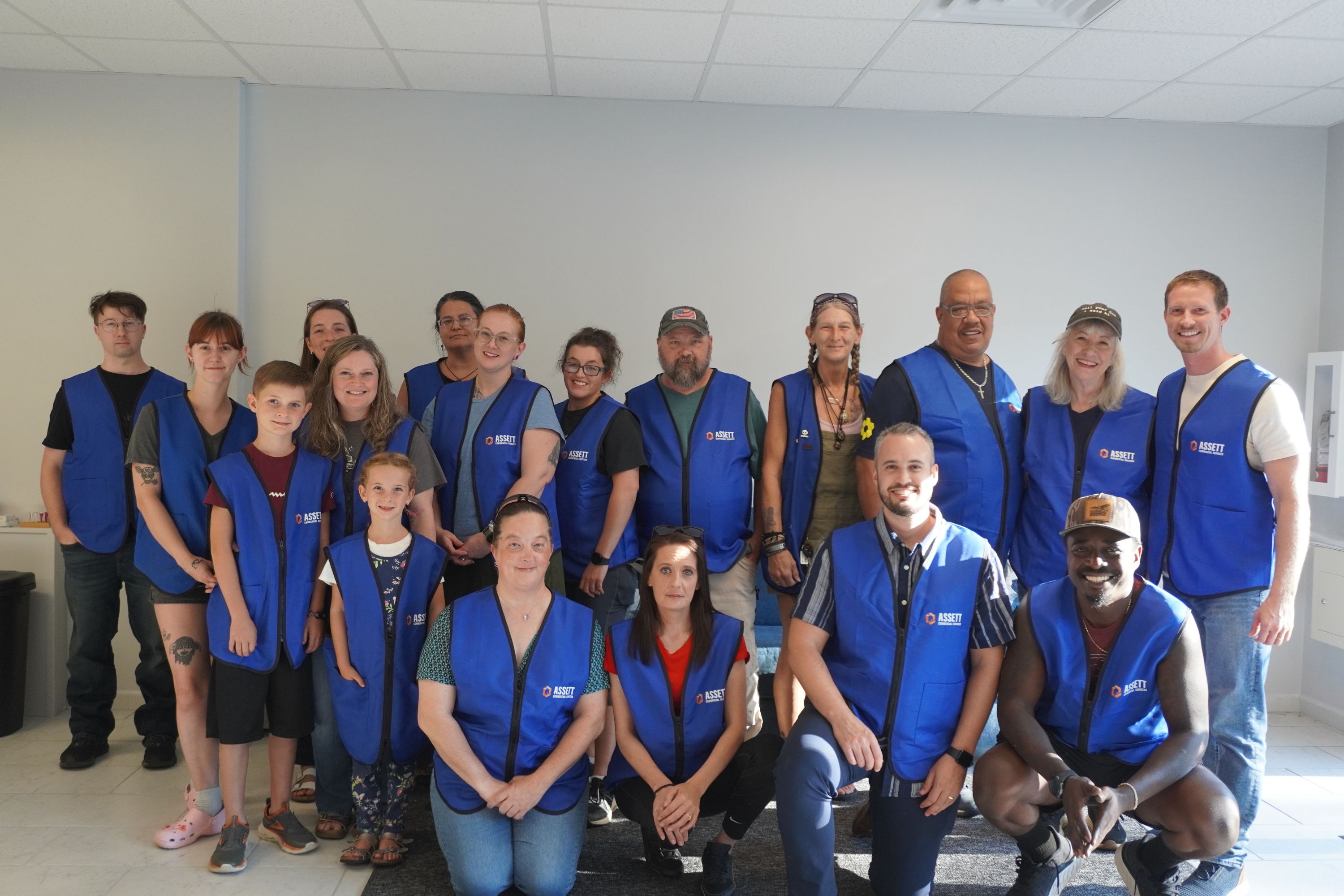 The Assett Commercial Services team in Asheville