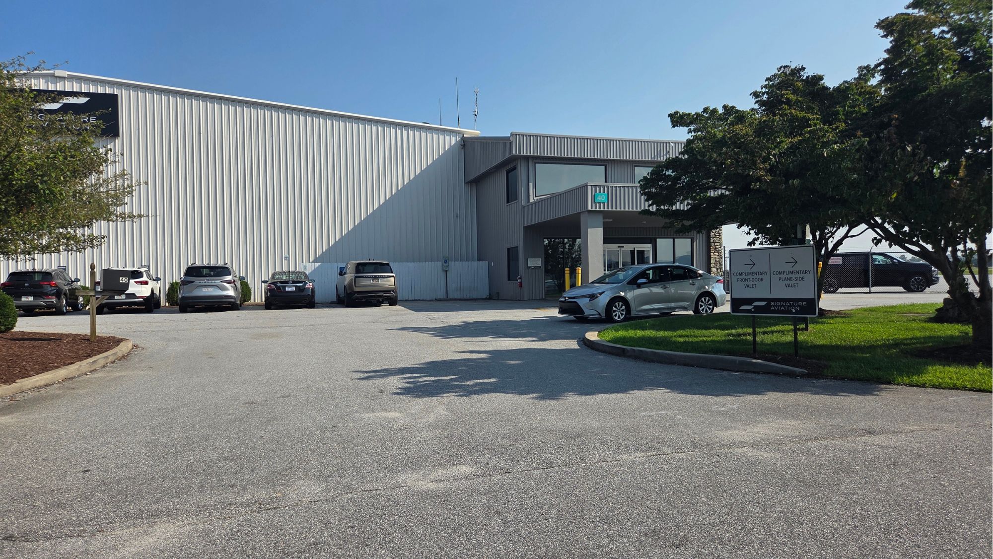 Signature Aviation facility cleaned by Assett