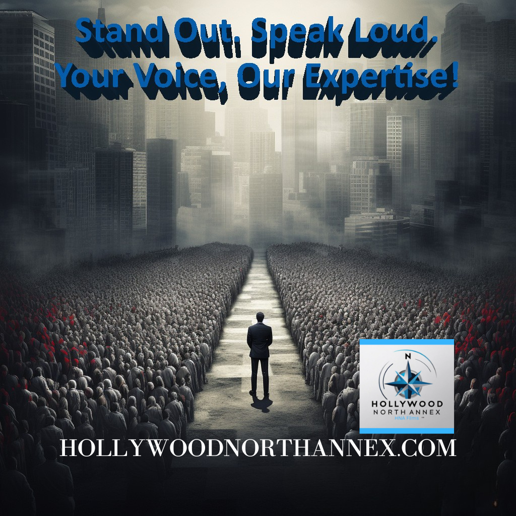 Stand Out. Speak Loud. Your Voice, Our Expertise