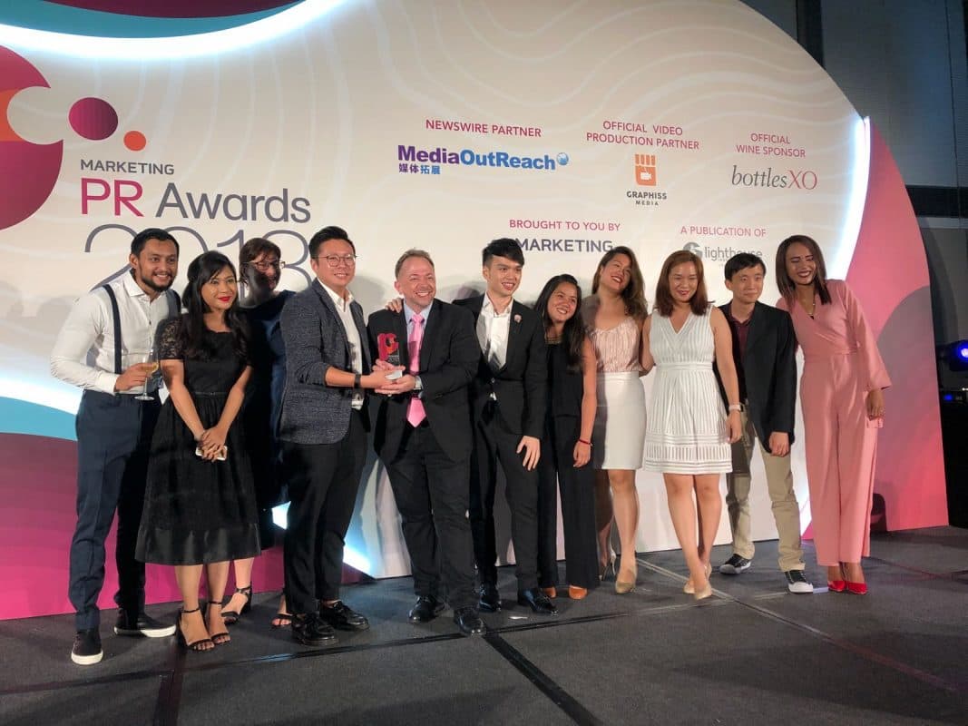 PRecious Communications wins at the annual PR Awards for launching Artbox in Singapore
