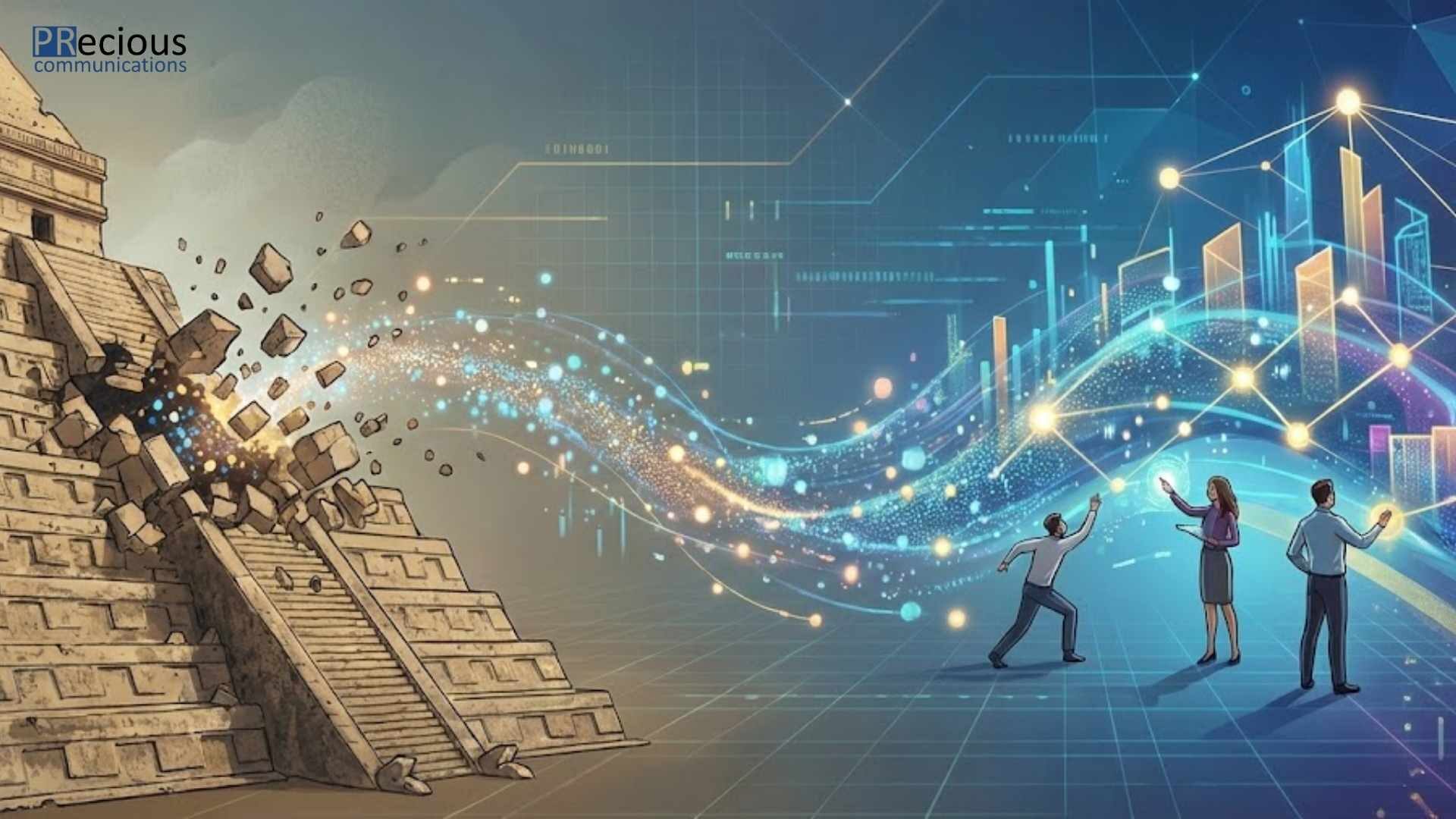 The age of the 'content factory' is over. It is time to move toward a model built for clarity and impact. Discover why the traditional PR pyramid is collapsing. Learn how PRecious Communications' AI-First agency model uses governance and strategy to deliver results in 2026.