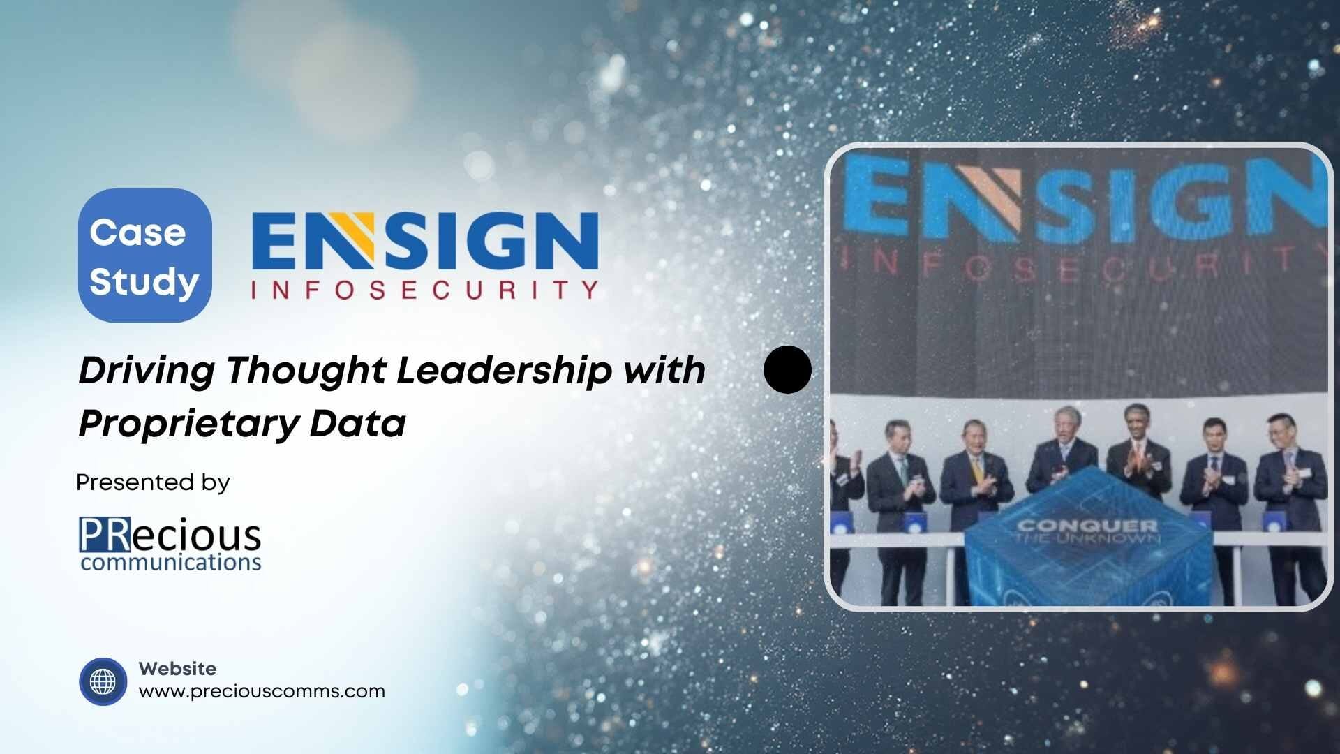 Ensign InfoSecurity - Engineering Market Leadership in Cybersecurity