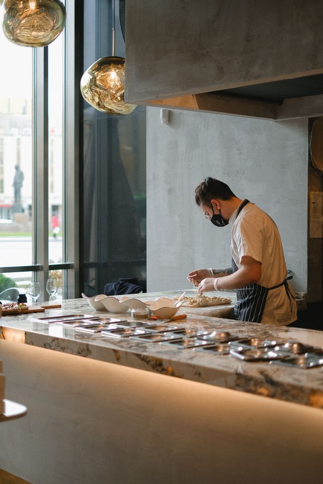 architectural commercial kitchen