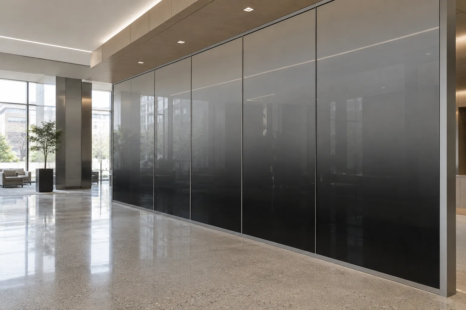 Dusk Spectrum decorative window film detail