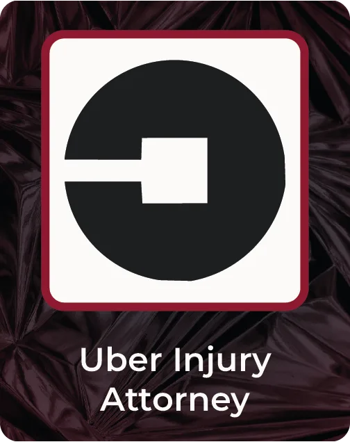 A banner for our uber injury page
