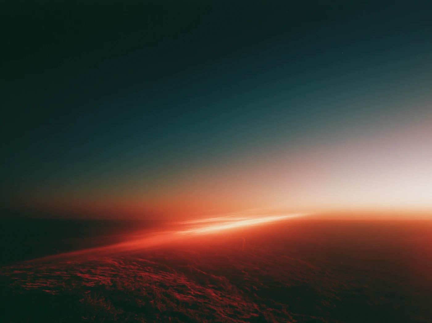 Sunset landscape background
