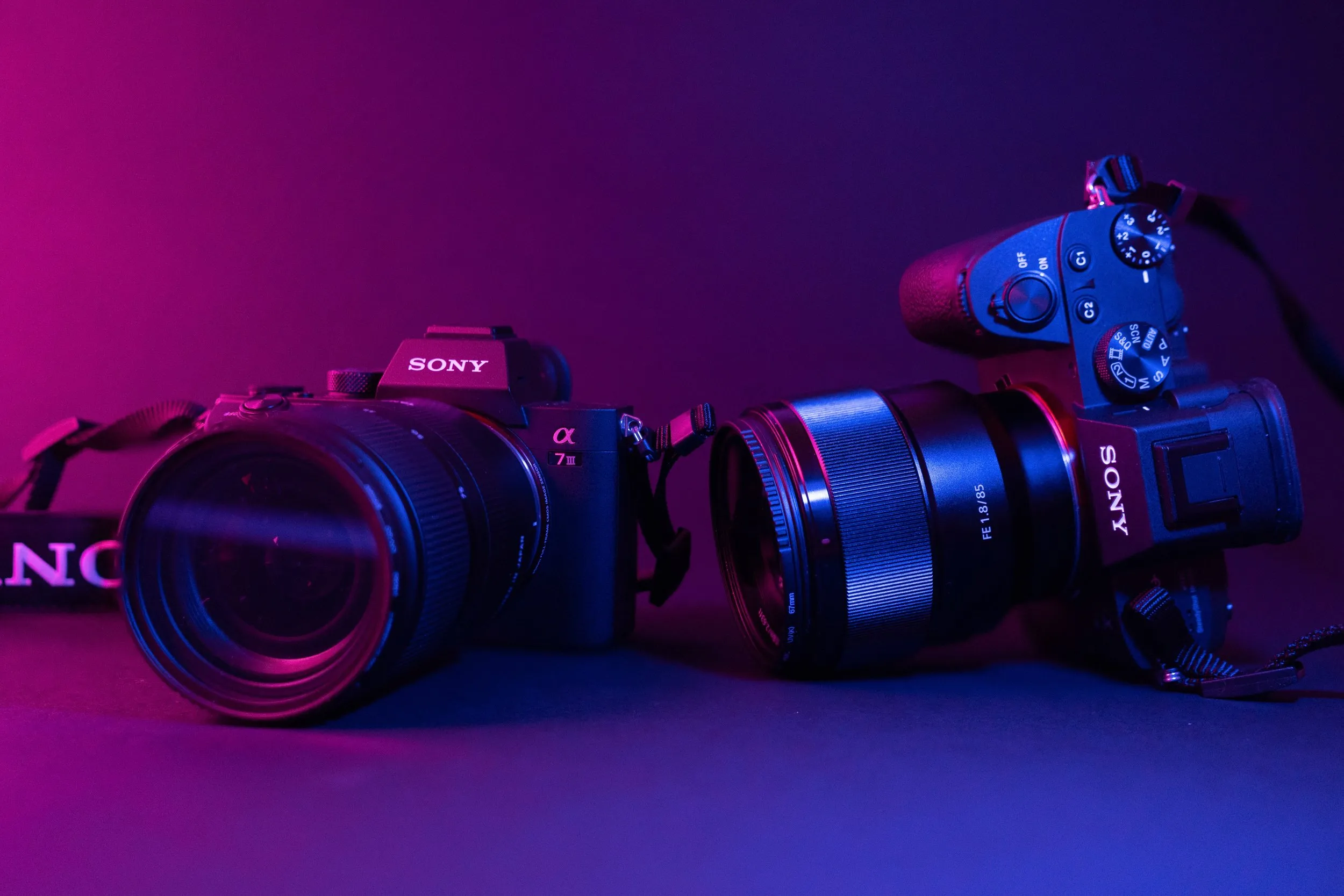 Professional Sony cameras