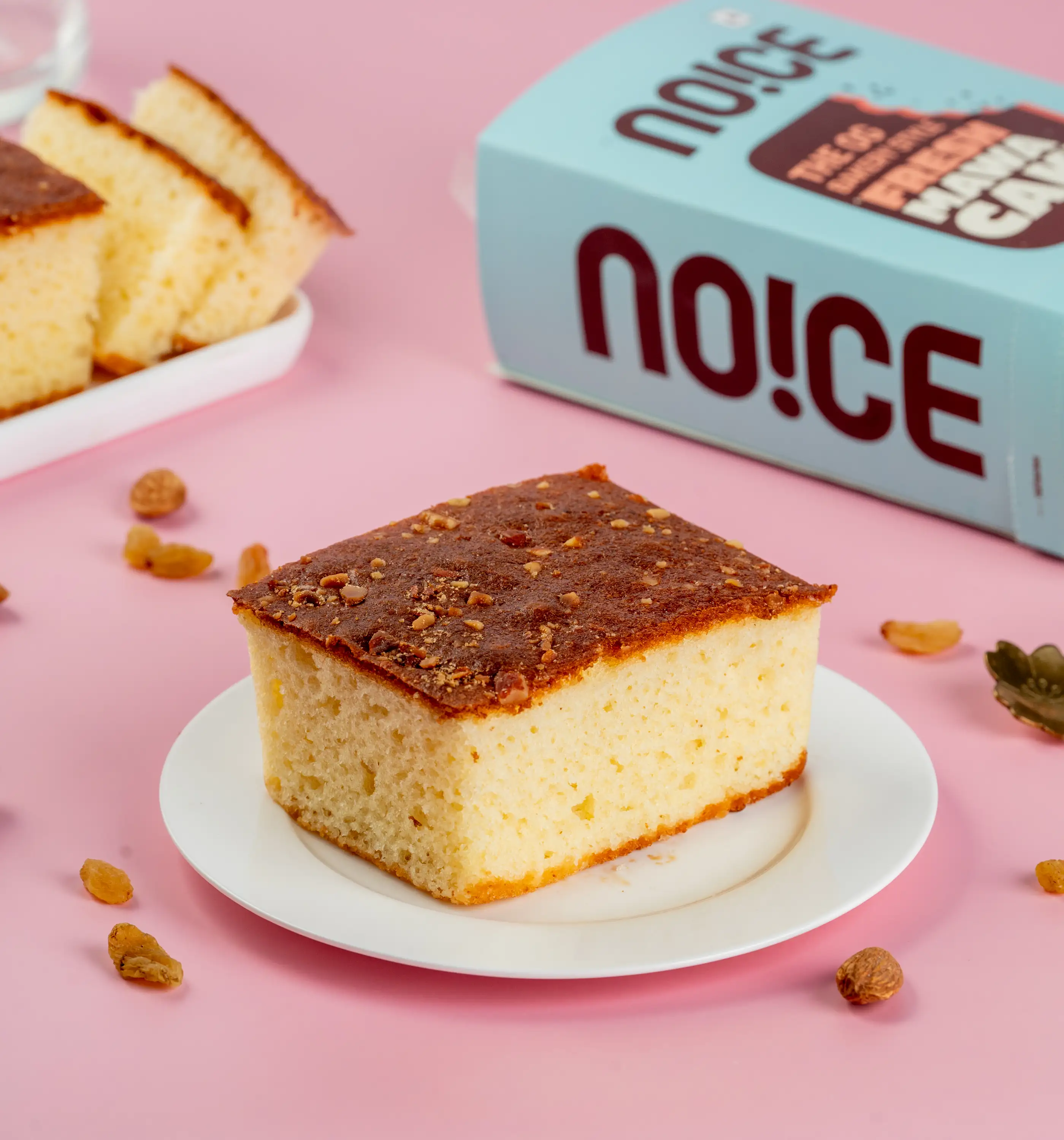 NOICE fresh eggless mawa cake baked with real mawa and zero palm oil.