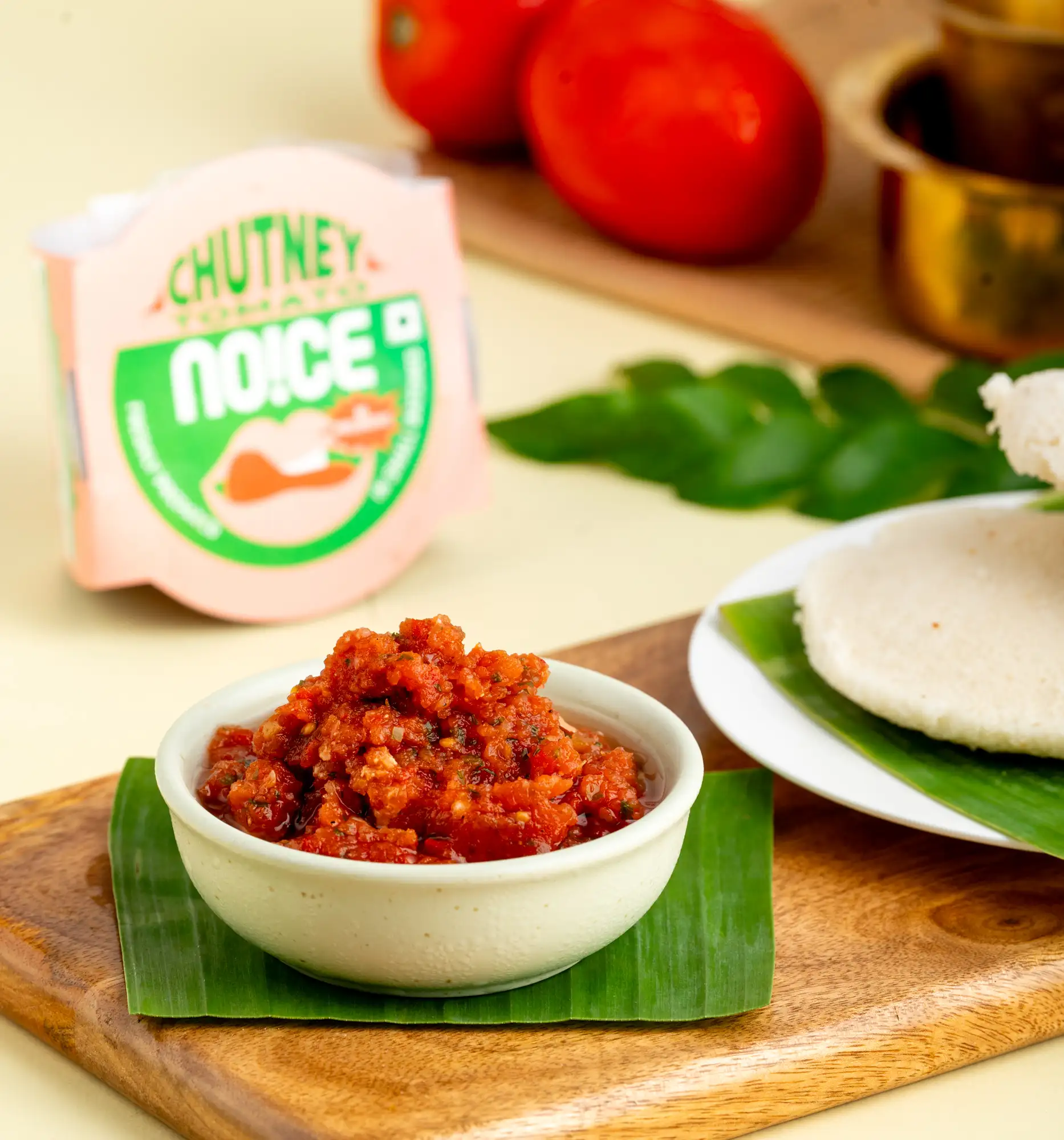 NOICE fresh tomato chutney made in small batches with juicy tomatoes and zero added preservatives