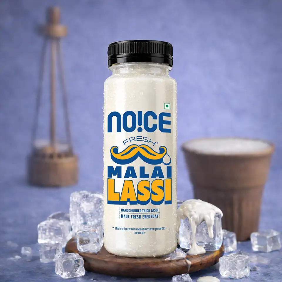 NOICE fresh punjabi malai lassi thick creamy lassi made daily