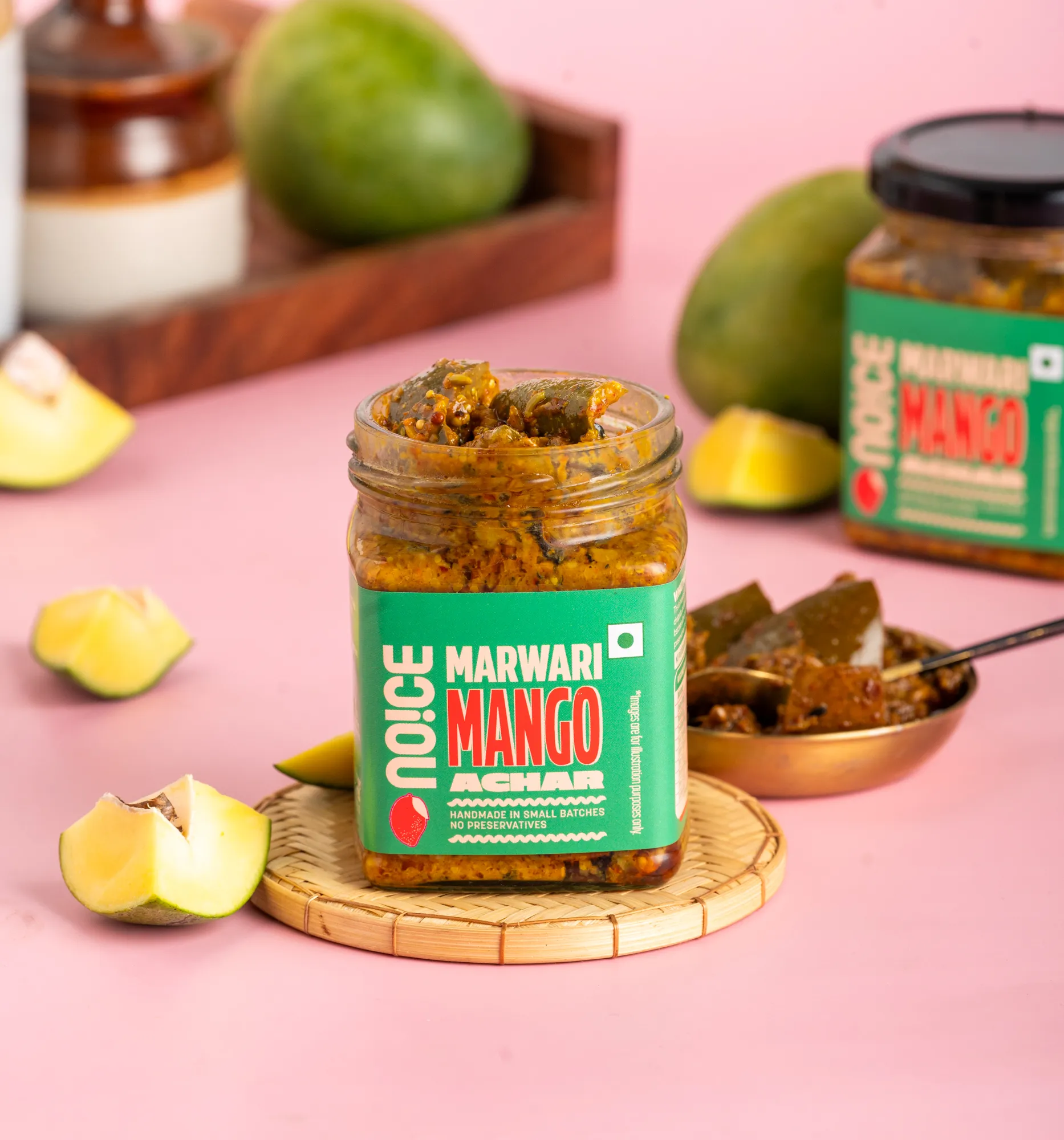 NOICE marwari mango achar tangy spicy mango pickle homestyle