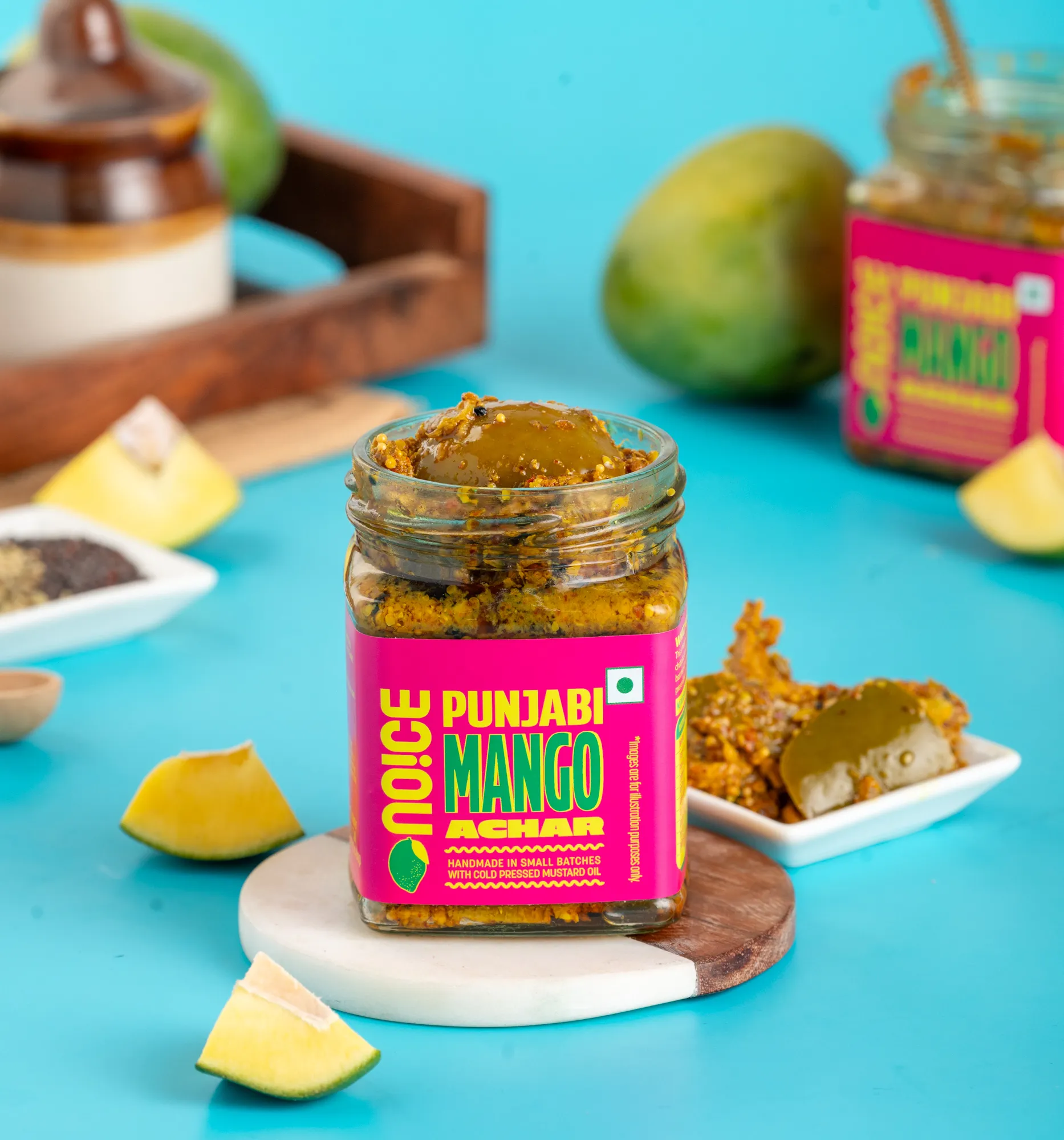 NOICE punjabi mango achar spicy tangy homestyle mango pickle