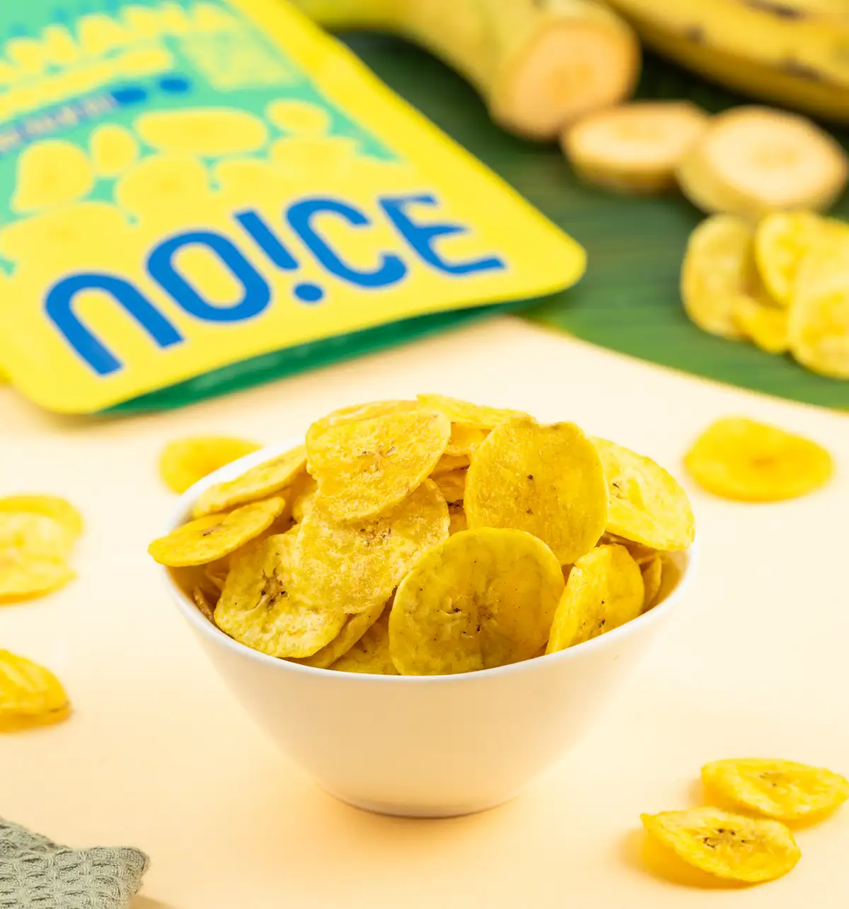 NOICE kerala nendran banana chips crispy thick coconut oil chips