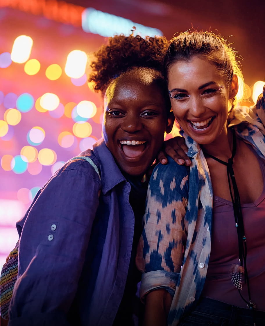 ladies at an event