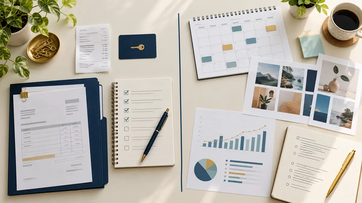 Procurement desk separating advertising account operations from campaign management work